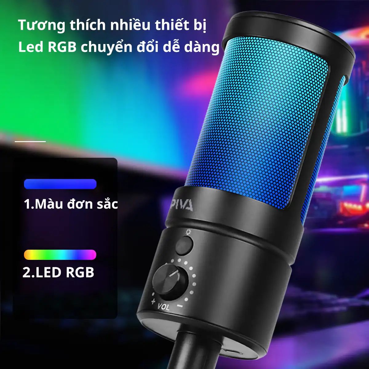 Mic thu âm Piva MC10