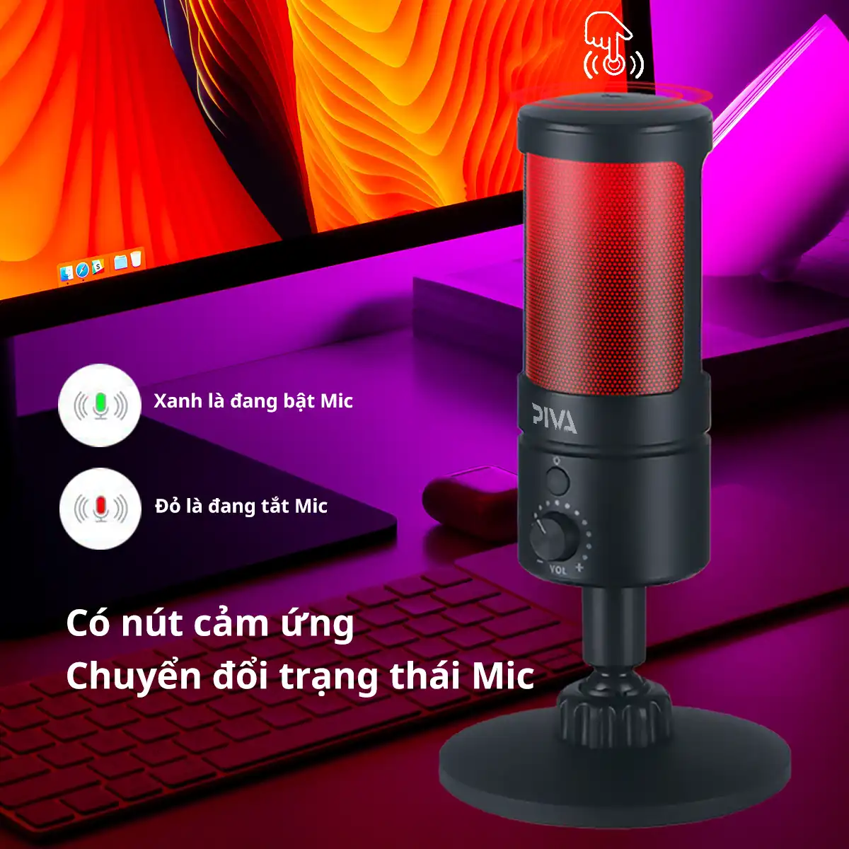 Micro thu âm chuyên nghiệp Piva MC10