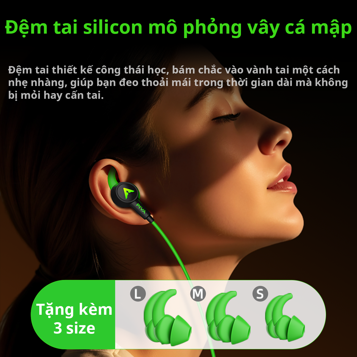 Tai nghe gaming hack tieng chan Piva S6Pro