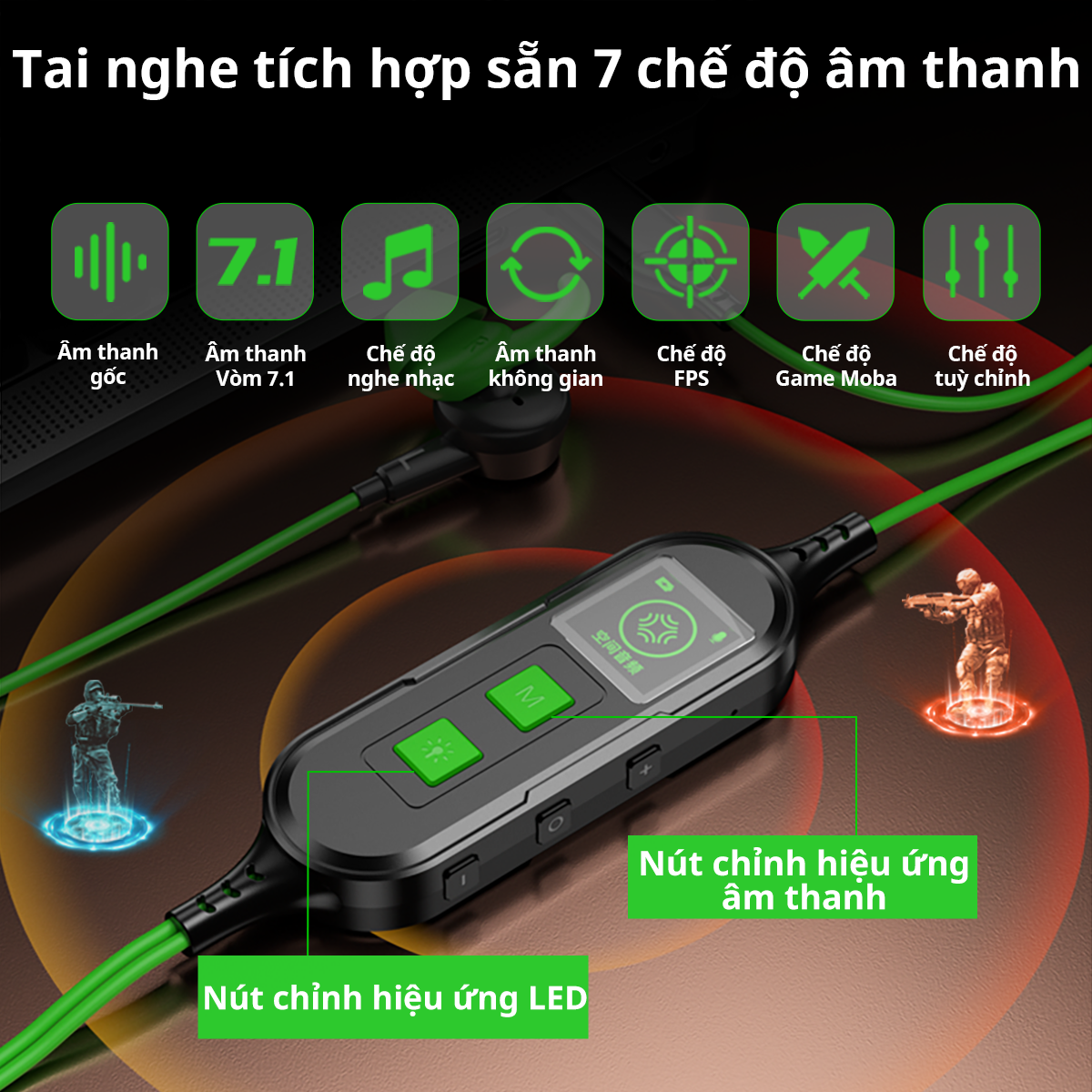 tai nghe Piva S6 pro